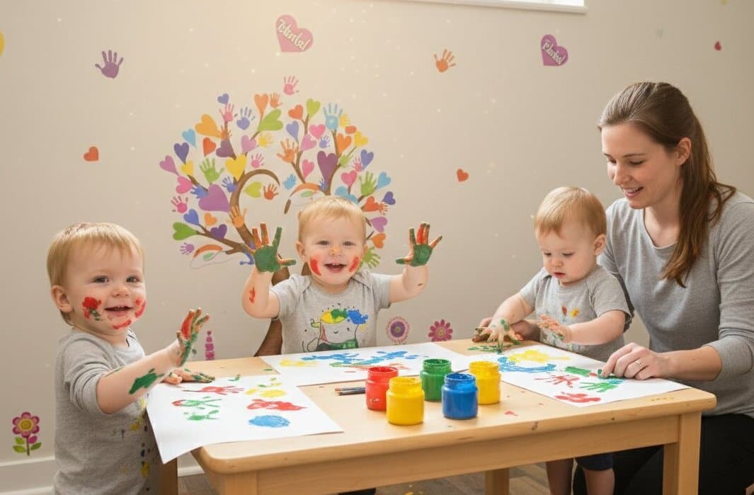 Getting creative with arts and crafts