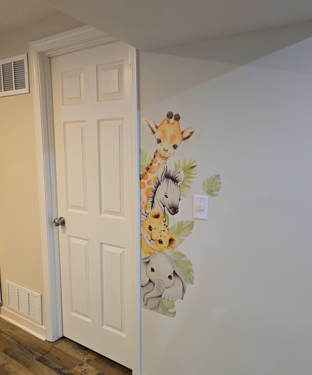 Adorable safari animal friends